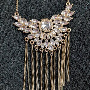SOLD ON OTHER PLATFORM - Long Gold Pendant Necklace